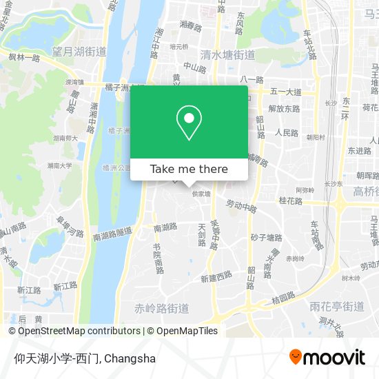 仰天湖小学-西门 map