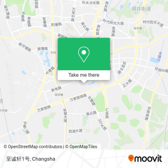 至诚轩1号 map