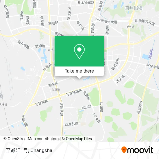 至诚轩1号 map