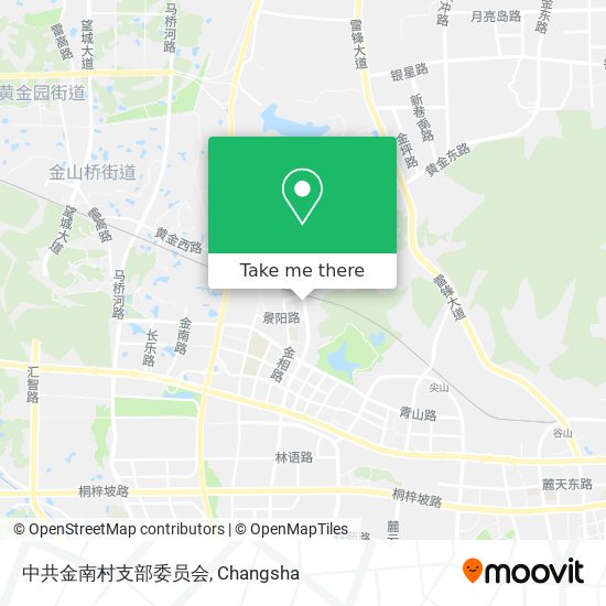 中共金南村支部委员会 map