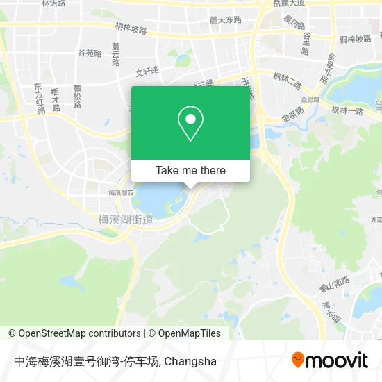 中海梅溪湖壹号御湾-停车场 map