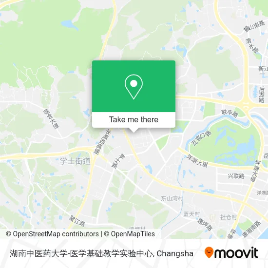 湖南中医药大学-医学基础教学实验中心 map