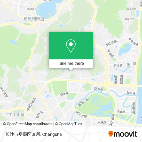 长沙市岳麓区诊所 map