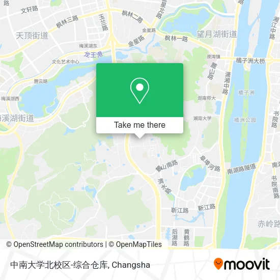 中南大学北校区-综合仓库 map