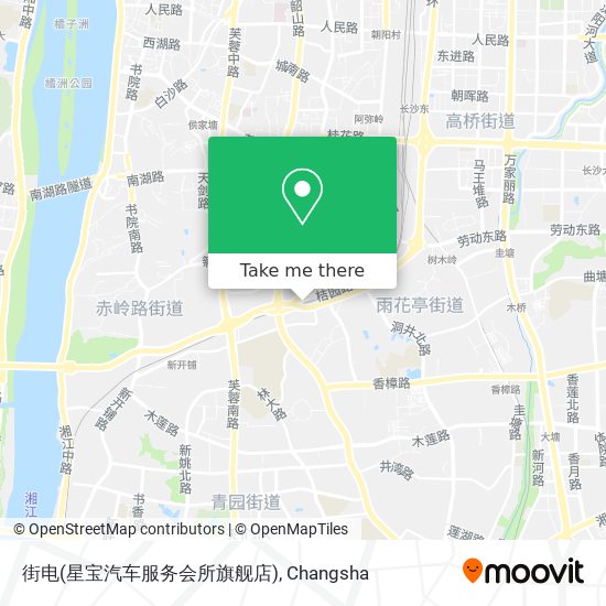 街电(星宝汽车服务会所旗舰店) map