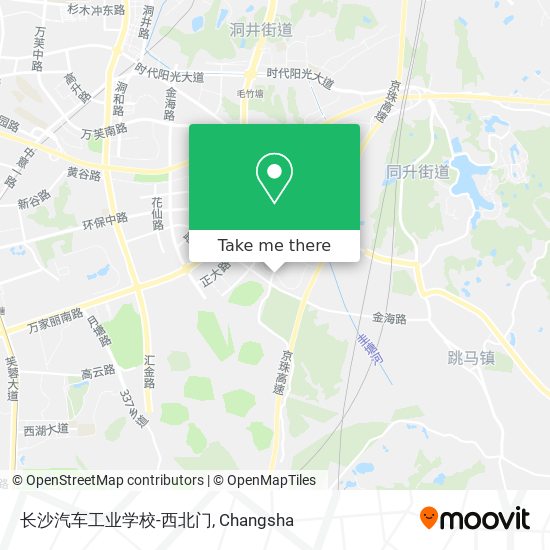 长沙汽车工业学校-西北门 map