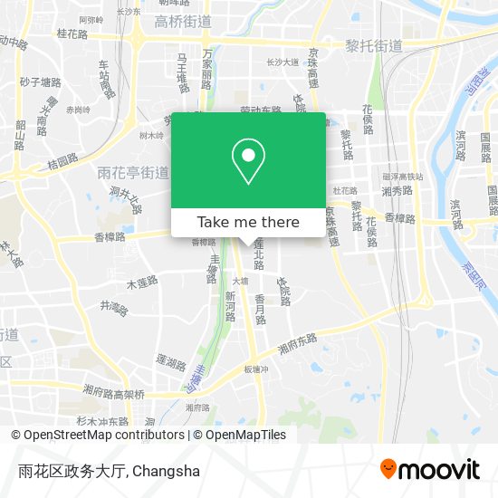 雨花区政务大厅 map