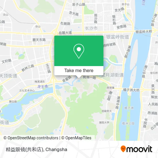 精益眼镜(共和店) map