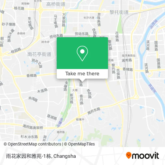 雨花家园和雅苑-1栋 map