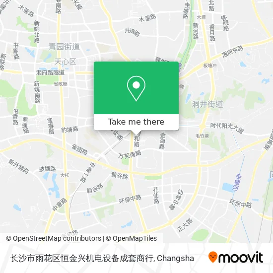 长沙市雨花区恒金兴机电设备成套商行 map