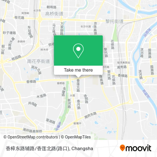香樟东路辅路/香莲北路(路口) map
