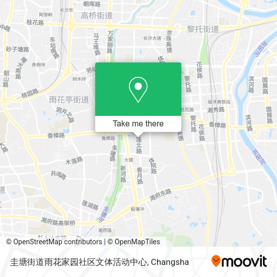 圭塘街道雨花家园社区文体活动中心 map