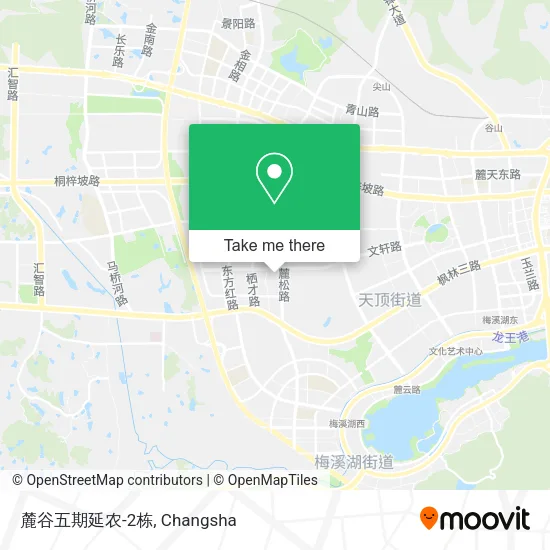 麓谷五期延农-2栋 map