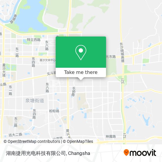 湖南捷用光电科技有限公司 map