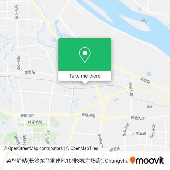 菜鸟驿站(长沙东马重建地10排3栋广场店) map