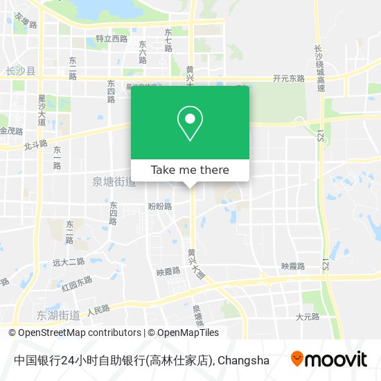 中国银行24小时自助银行(高林仕家店) map