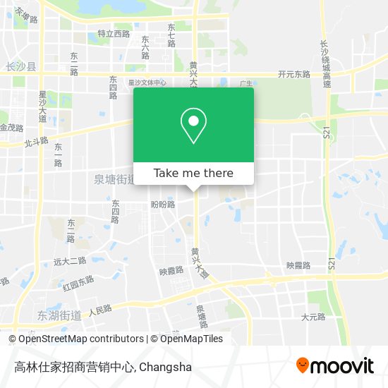 高林仕家招商营销中心 map