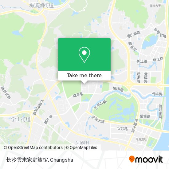 长沙雲来家庭旅馆 map