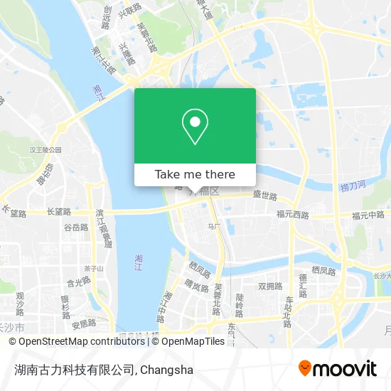 湖南古力科技有限公司 map