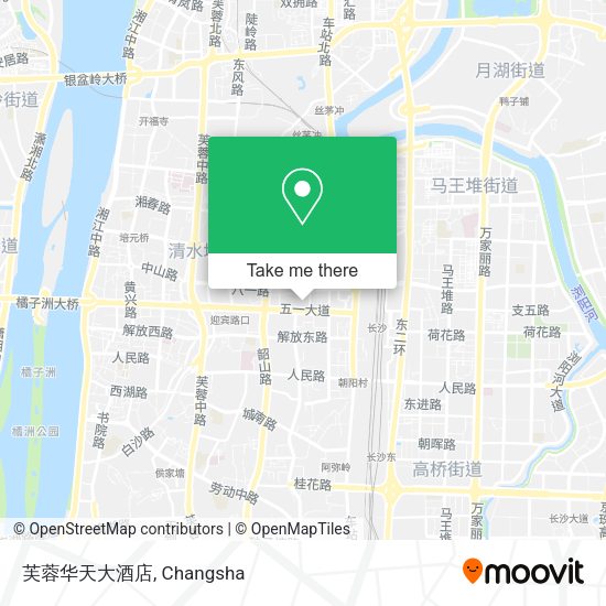 芙蓉华天大酒店 map