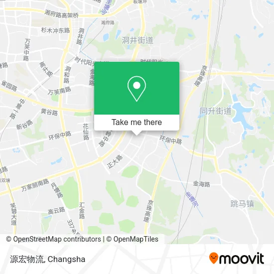 源宏物流 map