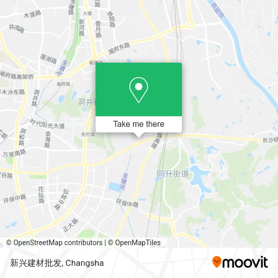 新兴建材批发 map