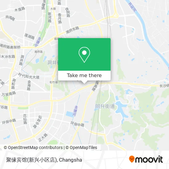 聚缘宾馆(新兴小区店) map