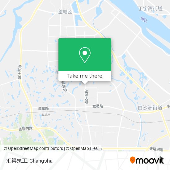 汇渠筑工 map