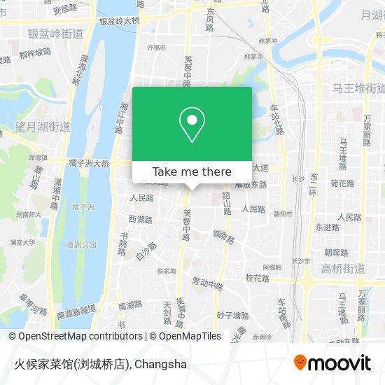 火候家菜馆(浏城桥店) map