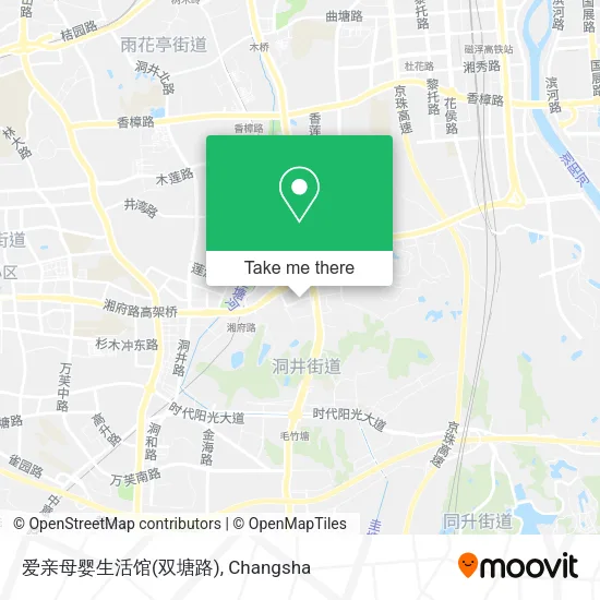 爱亲母婴生活馆(双塘路) map