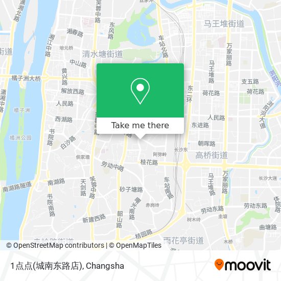 1点点(城南东路店) map
