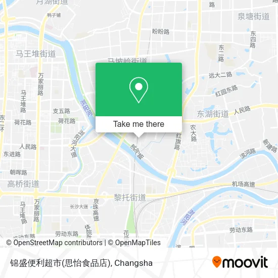锦盛便利超市(思怡食品店) map