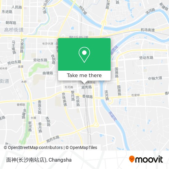 面神(长沙南站店) map