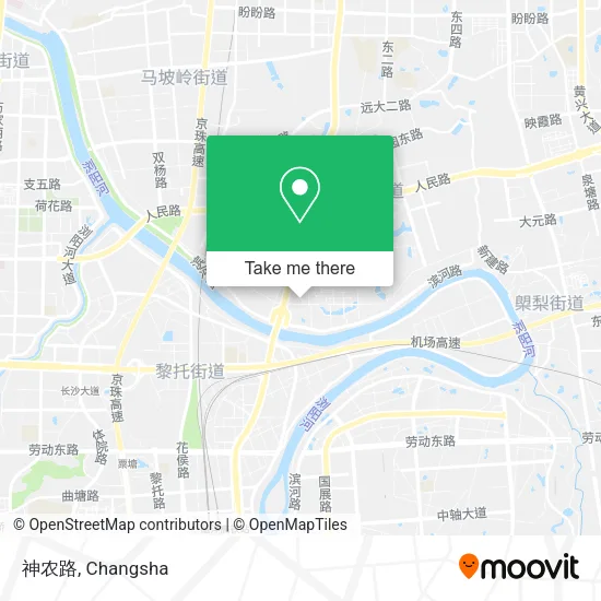 神农路 map