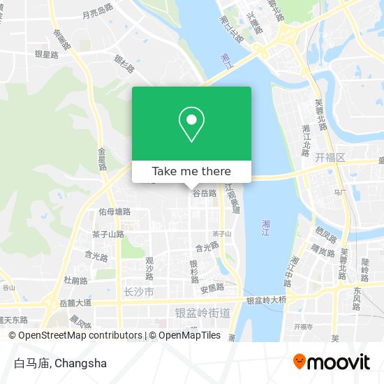 白马庙 map