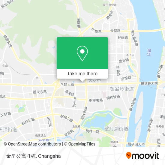 金星公寓-1栋 map