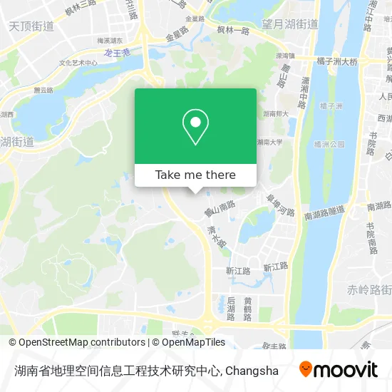 湖南省地理空间信息工程技术研究中心 map