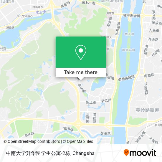 中南大学升华留学生公寓-2栋 map