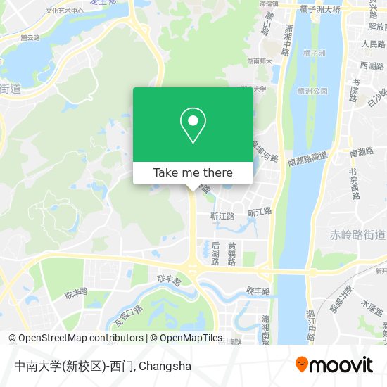 中南大学(新校区)-西门 map