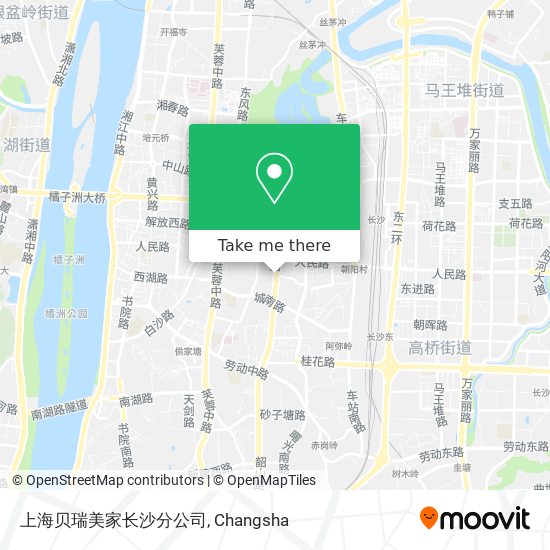 上海贝瑞美家长沙分公司 map