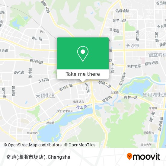 奇迪(湘浙市场店) map