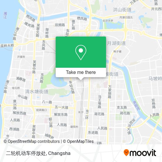 二轮机动车停放处 map