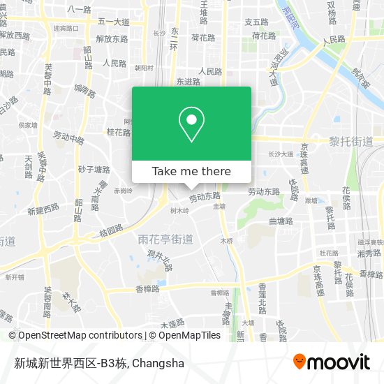 新城新世界西区-B3栋 map