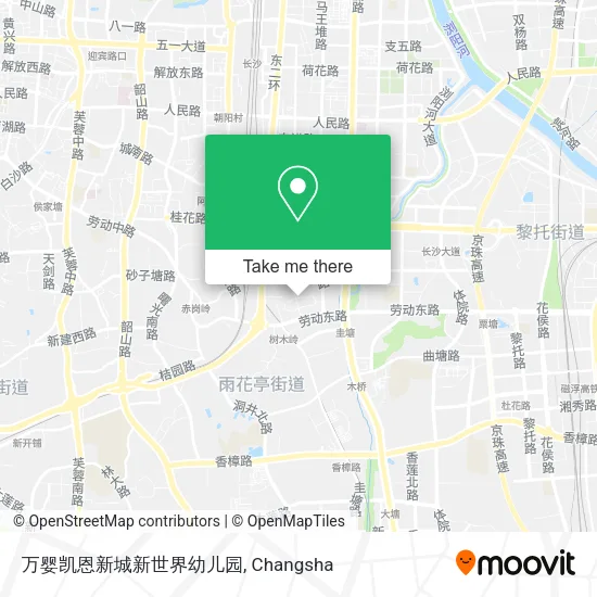 万婴凯恩新城新世界幼儿园 map