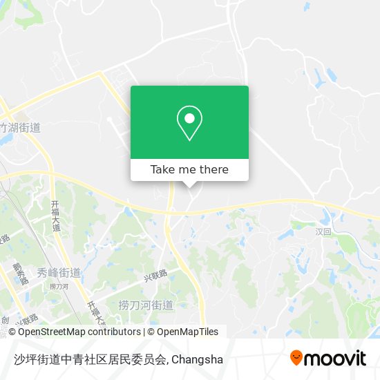 沙坪街道中青社区居民委员会 map