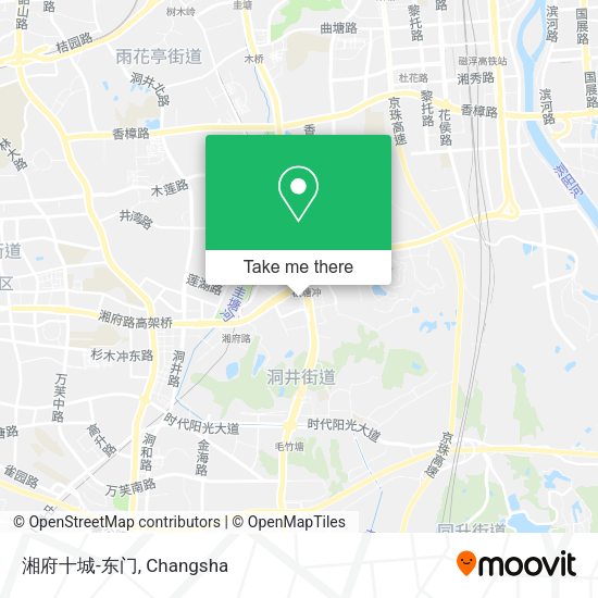 湘府十城-东门 map