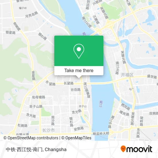 中铁·西江悦-南门 map