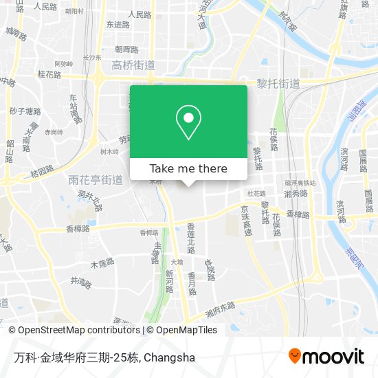 万科·金域华府三期-25栋 map