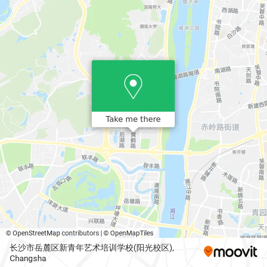 长沙市岳麓区新青年艺术培训学校(阳光校区) map