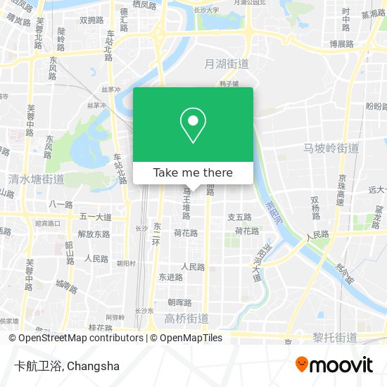 卡航卫浴 map